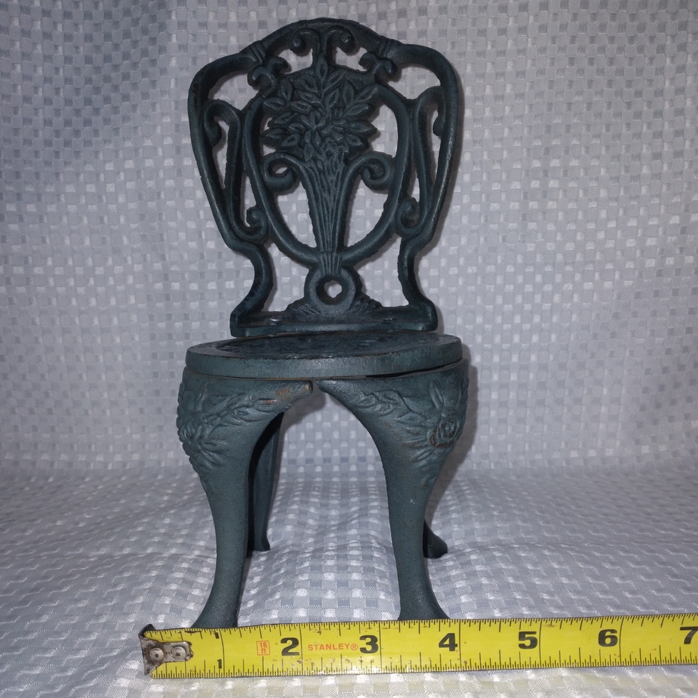 Ornate Decorative Metal Chair